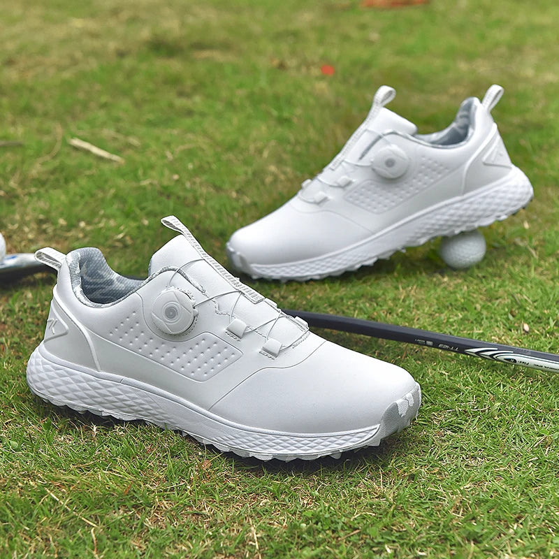 Women Waterproof Golf Men Shoes Professional Lightweight Golfer Footwear Outdoor Golfing Sport Trainers Athletic Sneakers