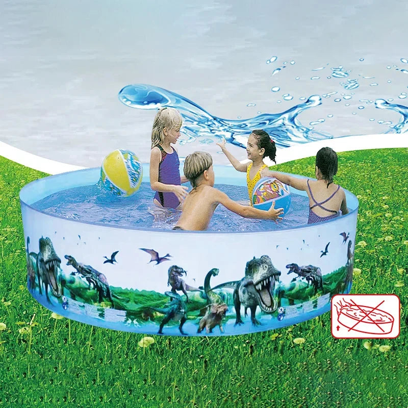 Piscines portables pour enfants en bas âge, baignoire pliable pour enfants, piscine à pression rapide en ouate pliable