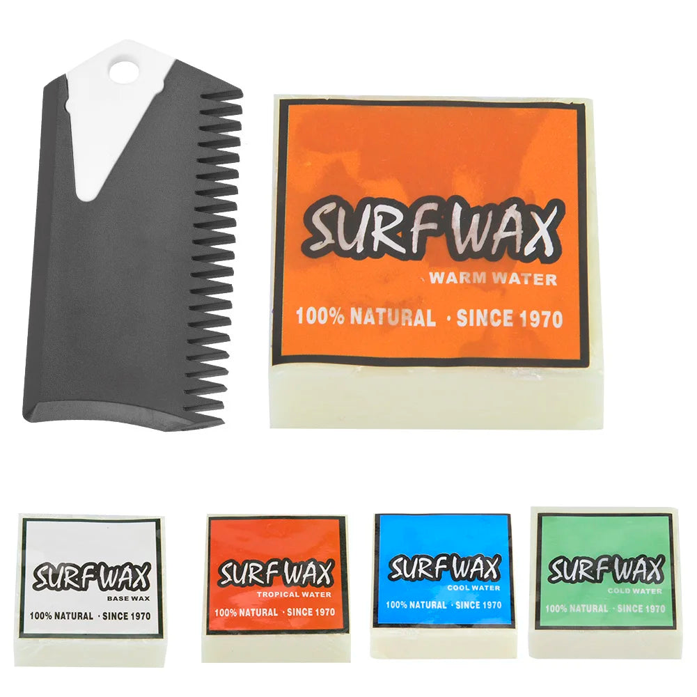 Surfboard Wax 5 Kinds Water Temperature Waxes High Quality Antislip Surf Wax Universal Surfboard Skimboard Waxes