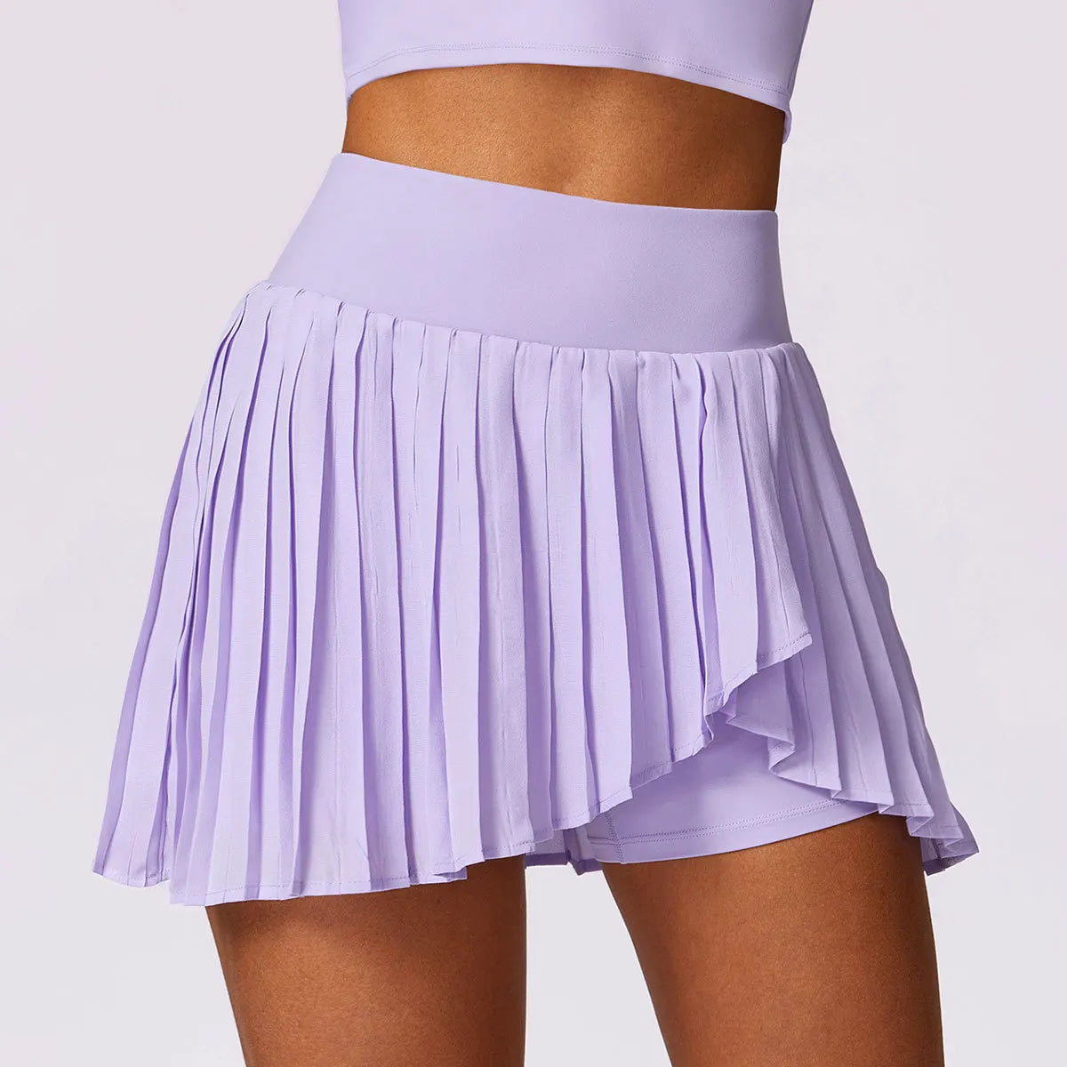 HGC Golf Tennis Skirts With Pocket Gym Running Pleated Pantskirt SEXY Women Fashion Sports Fitness Shorts High Waist Yoga Skorts