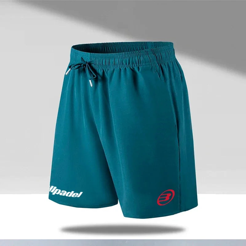 New Breathable Tennis Shorts Quick-Drying Badminton Trousers Men's Padel Sport Shorts Summer Male Outdoor Running Sportwear