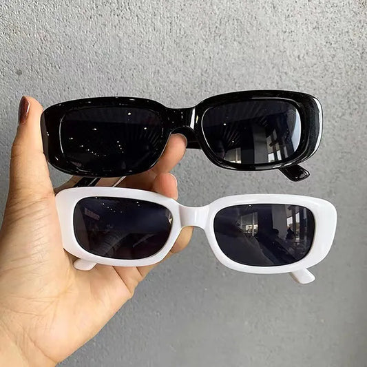 Fashion Retro Rectangle Sunglasses Women Summer Classic Retro Punk Small Square Frame Sun Glasses UV400 Shades Outdoor Eyewear