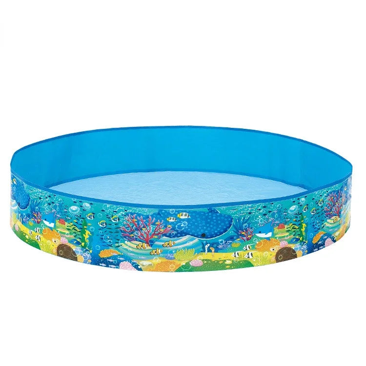 Piscines portables pour enfants en bas âge, baignoire pliable pour enfants, piscine à pression rapide en ouate pliable