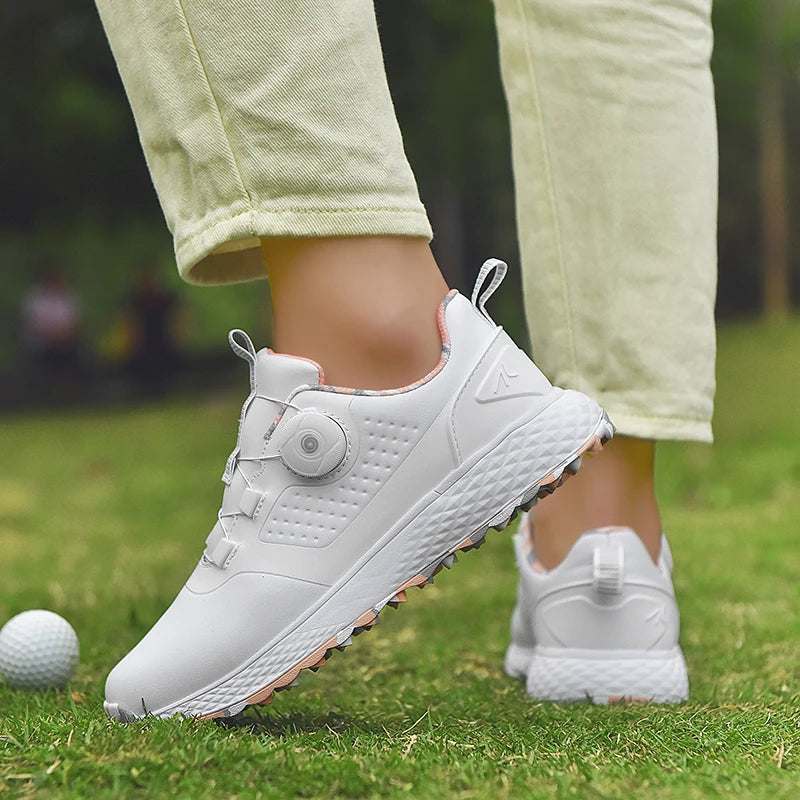 Women Waterproof Golf Men Shoes Professional Lightweight Golfer Footwear Outdoor Golfing Sport Trainers Athletic Sneakers