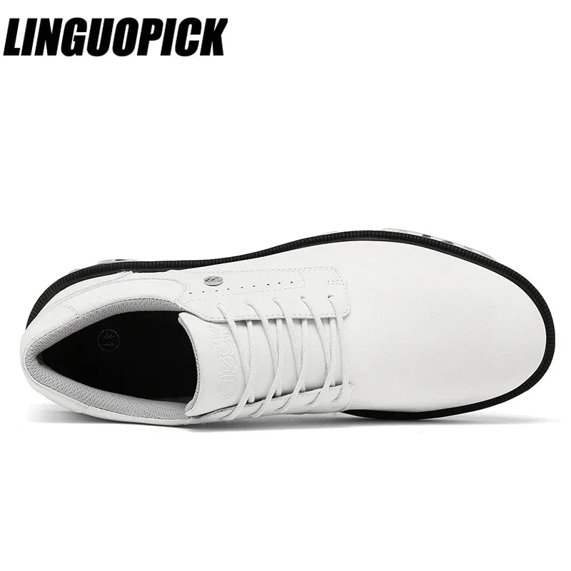 Golf Shoes Men Waterproof Breathable Golf Sneakers Women Spikeless Sports Shoes Walking outdoor sport Golfing Footwear 2023