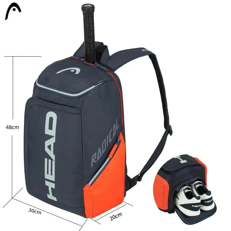 HEAD Original Radical Tennis Backpack 2-Pack Rackets Men's Bag Tenis Bag Women Padel Sports Backpack