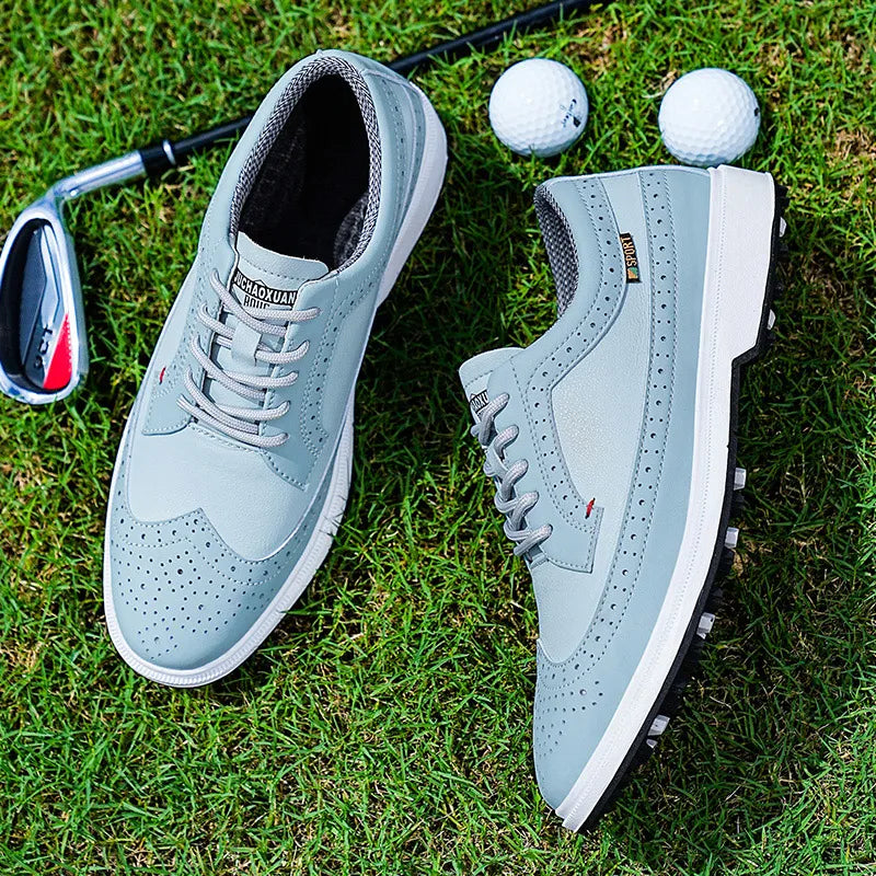 Men's Golf Shoes Outdoor Lawn Comfortable Golf Sports Shoes Casual Sports Shoes High-quality Fashion Walking Sports Shoes