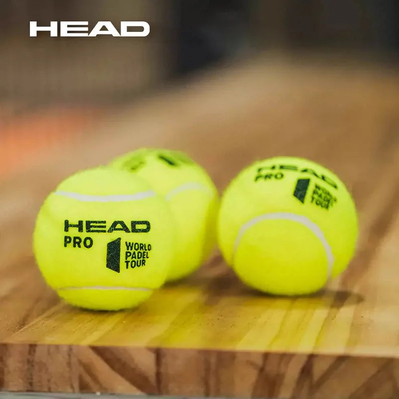 2024 New HEAD Padel Pro Balls Cage Paddle Tennis Match Training Balls